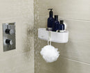 Duo Shower Shelf White Bathroom Accessories Duo Shower Shelf White Duo Shower Shelf White Joseph Joseph