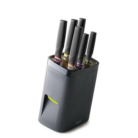 LockBlock™ Black Knife Block Set Kitchen Knives LockBlock™ Black Knife Block Set LockBlock™ Black Knife Block Set Joseph Joseph