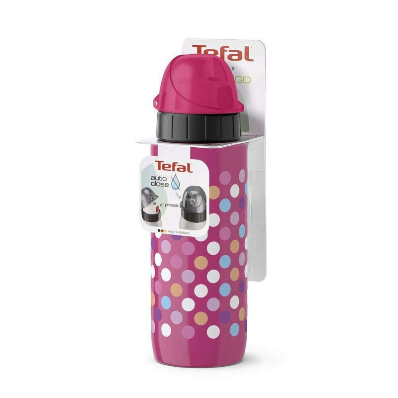 Drink2go Light Steel - 0.6L Stainless Steel Flask Drink2go Light Steel - 0.6L Drink2go Light Steel - 0.6L Tefal