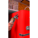 Two Door Retro Mini Fridge-Freezer, Red Wine Cooler Two Door Retro Mini Fridge-Freezer, Red Two Door Retro Mini Fridge-Freezer, Red Nostalgia