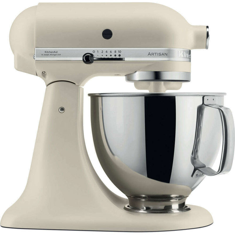 Fresh Linen, 4.8L Artisan Stand Mixer + Pouring Shield & Extra Bowl  Fresh Linen, 4.8L Artisan Stand Mixer + Pouring Shield & Extra Bowl Fresh Linen, 4.8L Artisan Stand Mixer + Pouring Shield & Extra Bowl KitchenAid