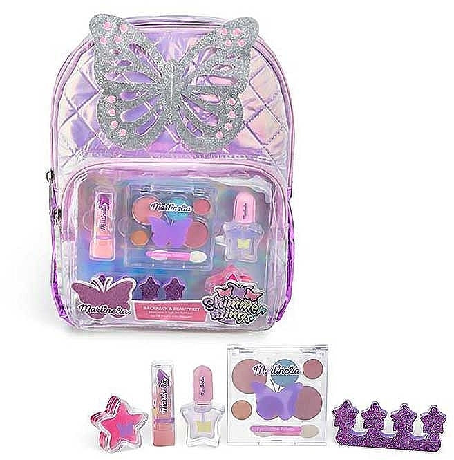 Shimmer Wings Backpack & Beauty Set kids cosmetics Shimmer Wings Backpack & Beauty Set Shimmer Wings Backpack & Beauty Set Martinelia