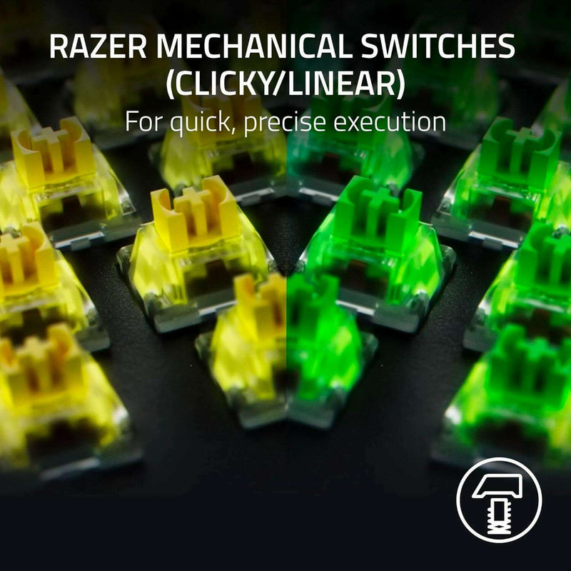 BlackWidow V4 -Green Mechanical Switches gaming BlackWidow V4 -Green Mechanical Switches BlackWidow V4 -Green Mechanical Switches Razer