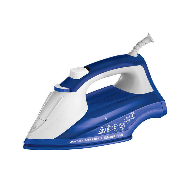 Light & Easy Brights Sapphire Iron Ironing Machine Light & Easy Brights Sapphire Iron Light & Easy Brights Sapphire Iron Russell Hobbs