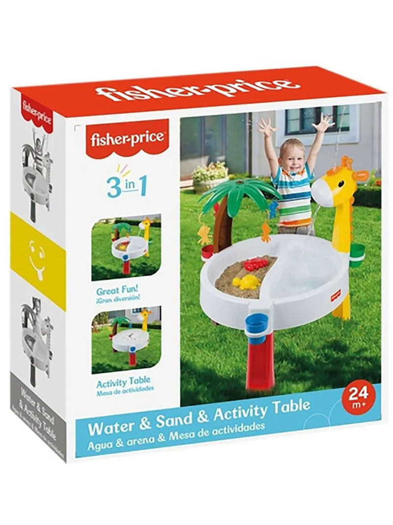 3 In 1 Water, Sand & Activity Table kids Outdoor Games 3 In 1 Water, Sand & Activity Table 3 In 1 Water, Sand & Activity Table Fisher Price