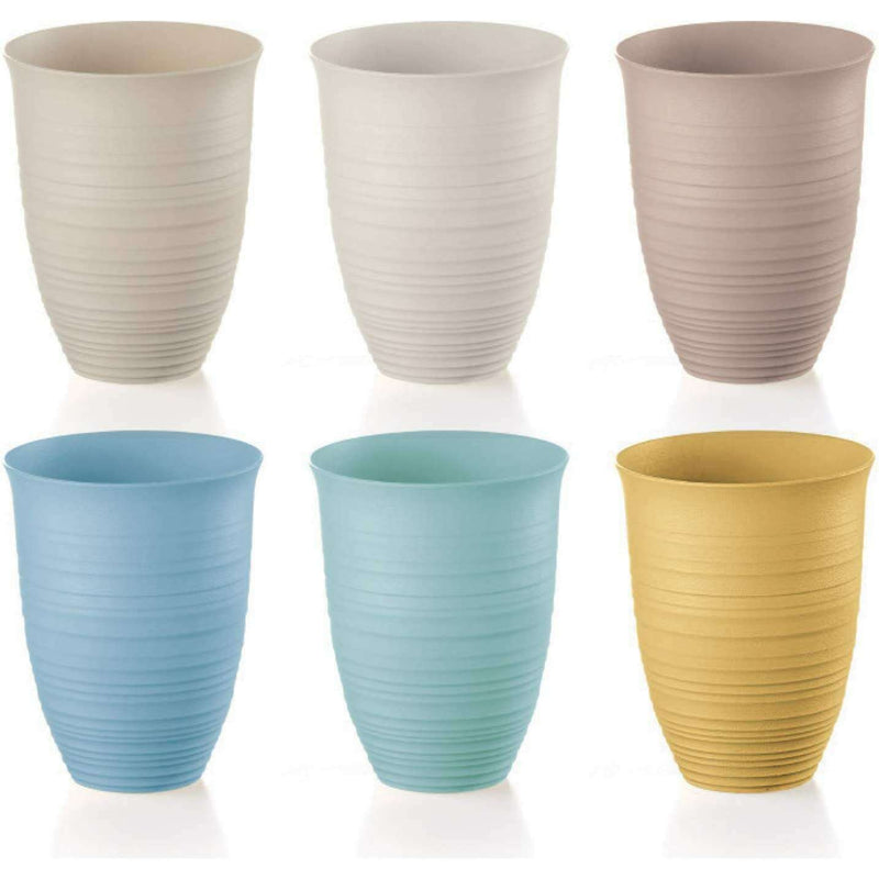 Tierra Collection, Set of 6 Tumblers Cups Tierra Collection, Set of 6 Tumblers Tierra Collection, Set of 6 Tumblers Guzzini