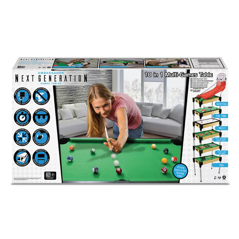 10-in-1 Combo Game Table Set Family Outdoor Games 10-in-1 Combo Game Table Set 10-in-1 Combo Game Table Set Ambassador