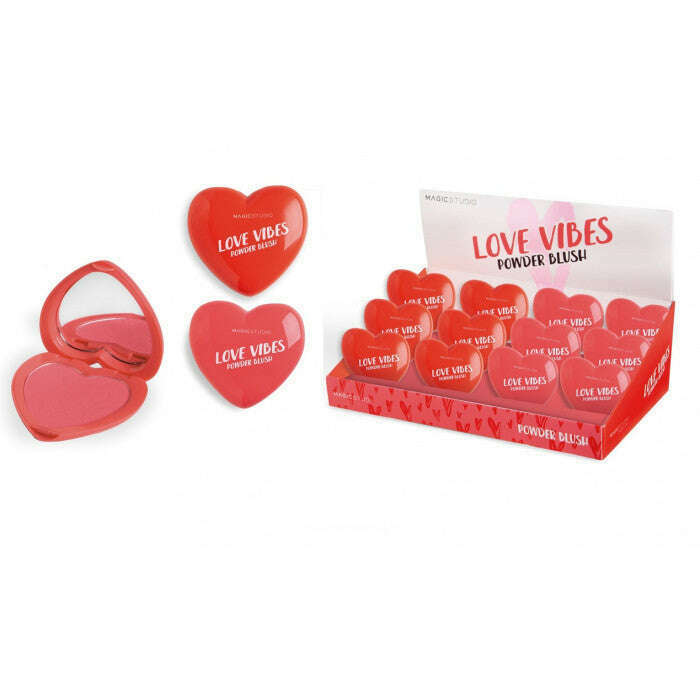 Heart Blusher - Magic Studio Love Vibes kids cosmetics Heart Blusher - Magic Studio Love Vibes Heart Blusher - Magic Studio Love Vibes Martinelia