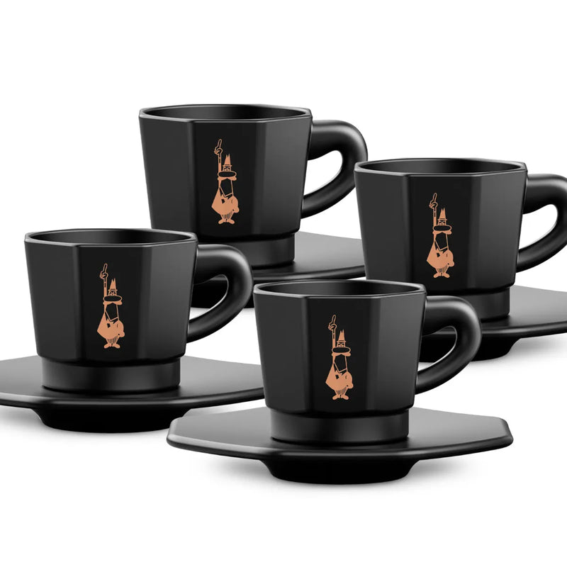 Octagonal Coffee Cups, Set of 4 Coffee & Tea Cups Octagonal Coffee Cups, Set of 4 Octagonal Coffee Cups, Set of 4 Bialetti