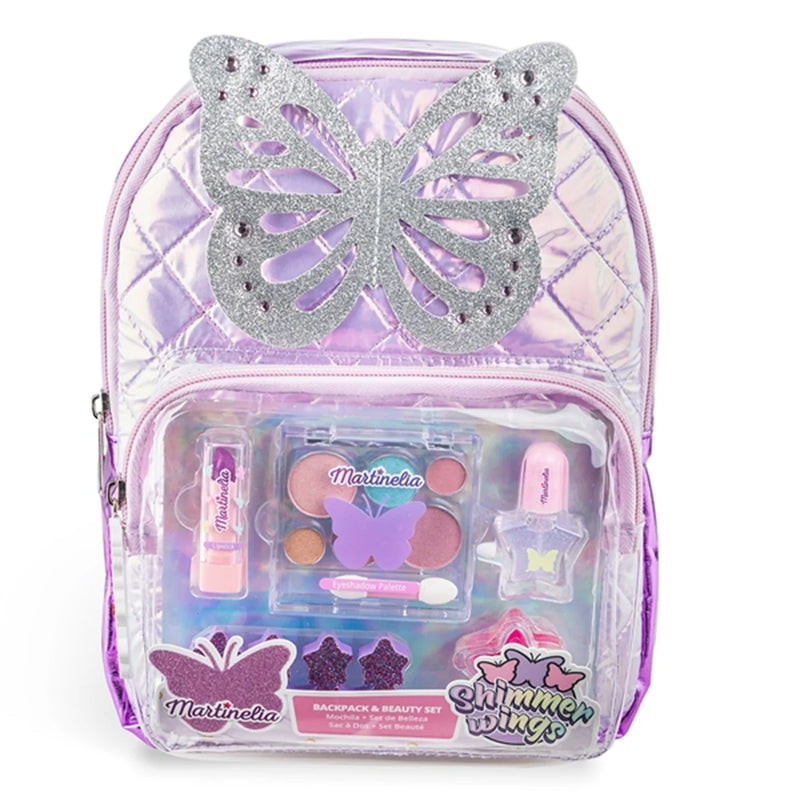 Shimmer Wings Backpack & Beauty Set kids cosmetics Shimmer Wings Backpack & Beauty Set Shimmer Wings Backpack & Beauty Set Martinelia