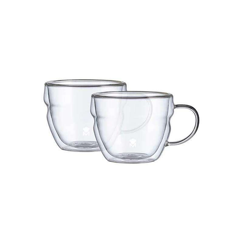 Set of 2 Pieces, Double Wall Cup Set MIXOLOGY Glass cups Set of 2 Pieces, Double Wall Cup Set MIXOLOGY Set of 2 Pieces, Double Wall Cup Set MIXOLOGY MasterPro