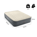 Queen Premaire II Elevated Airbed Digital BIP, Polyvinyl Chloride, Grey Air Bed Queen Premaire II Elevated Airbed Digital BIP, Polyvinyl Chloride, Grey Queen Premaire II Elevated Airbed Digital BIP, Polyvinyl Chloride, Grey Intex