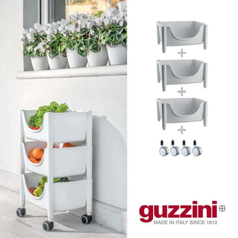 Hold & Roll Trolley Food Storage Hold & Roll Trolley Hold & Roll Trolley Guzzini