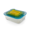 The German Outlet, Joseph Joseph, Nest™ Glass Multicolour Food Storage Set