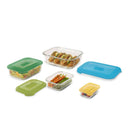 The German Outlet, Joseph Joseph, Nest™ Glass Multicolour Food Storage Set