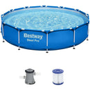 Pro Round Swimming Pool 366 x 76 cm, Filter Pump Included home pool Pro Round Swimming Pool 366 x 76 cm, Filter Pump Included Pro Round Swimming Pool 366 x 76 cm, Filter Pump Included Bestway
