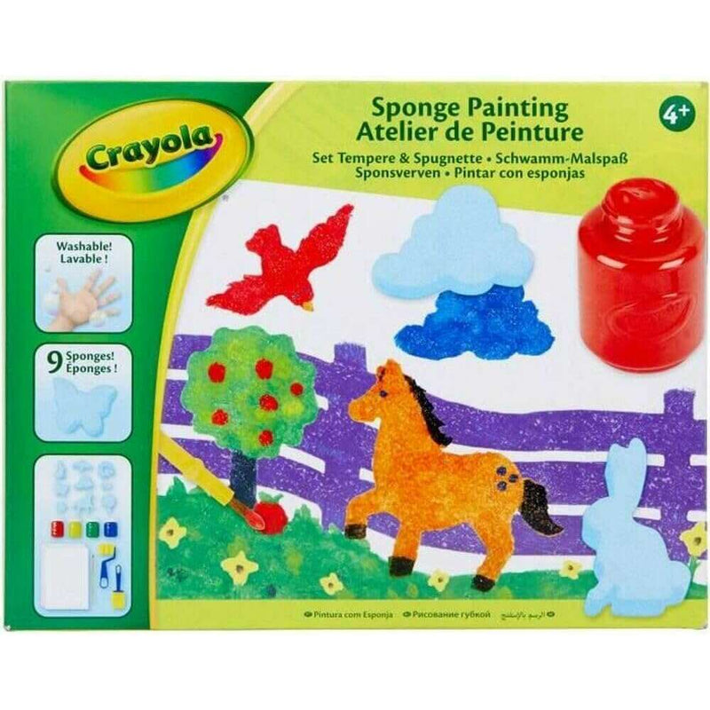 Sponge Painting Kit Art & Crafts Sponge Painting Kit Sponge Painting Kit Crayola