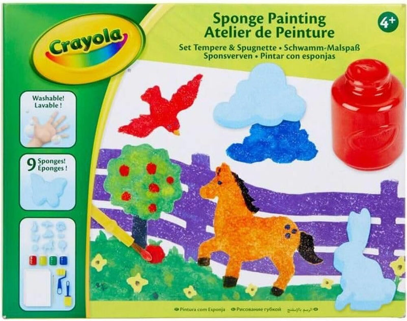 Sponge Painting Kit Art & Crafts Sponge Painting Kit Sponge Painting Kit Crayola