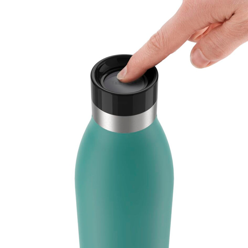 Bludrop Drinking Bottle 0.7L Green Stainless Steel Flask Bludrop Drinking Bottle 0.7L Green Bludrop Drinking Bottle 0.7L Green Tefal