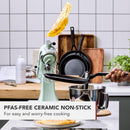 Black Forged Pancake Pan Pancake Pan Black Forged Pancake Pan Black Forged Pancake Pan KitchenAid