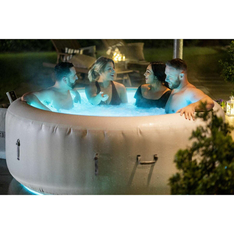 Lay-Z-Spa Paris AirJet Spa with LED 196x66cm, 4-6 persons Spa Bubble Pools Lay-Z-Spa Paris AirJet Spa with LED 196x66cm, 4-6 persons Lay-Z-Spa Paris AirJet Spa with LED 196x66cm, 4-6 persons Bestway