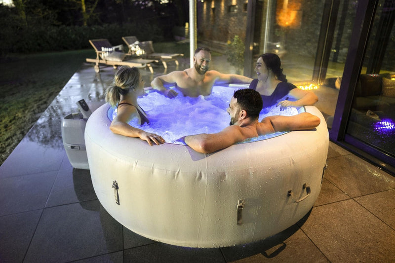 Lay-Z-Spa Paris AirJet Spa with LED 196x66cm, 4-6 persons Spa Bubble Pools Lay-Z-Spa Paris AirJet Spa with LED 196x66cm, 4-6 persons Lay-Z-Spa Paris AirJet Spa with LED 196x66cm, 4-6 persons Bestway