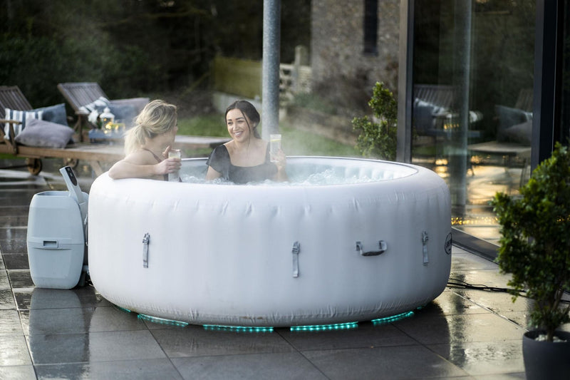 Lay-Z-Spa Paris AirJet Spa with LED 196x66cm, 4-6 persons Spa Bubble Pools Lay-Z-Spa Paris AirJet Spa with LED 196x66cm, 4-6 persons Lay-Z-Spa Paris AirJet Spa with LED 196x66cm, 4-6 persons Bestway