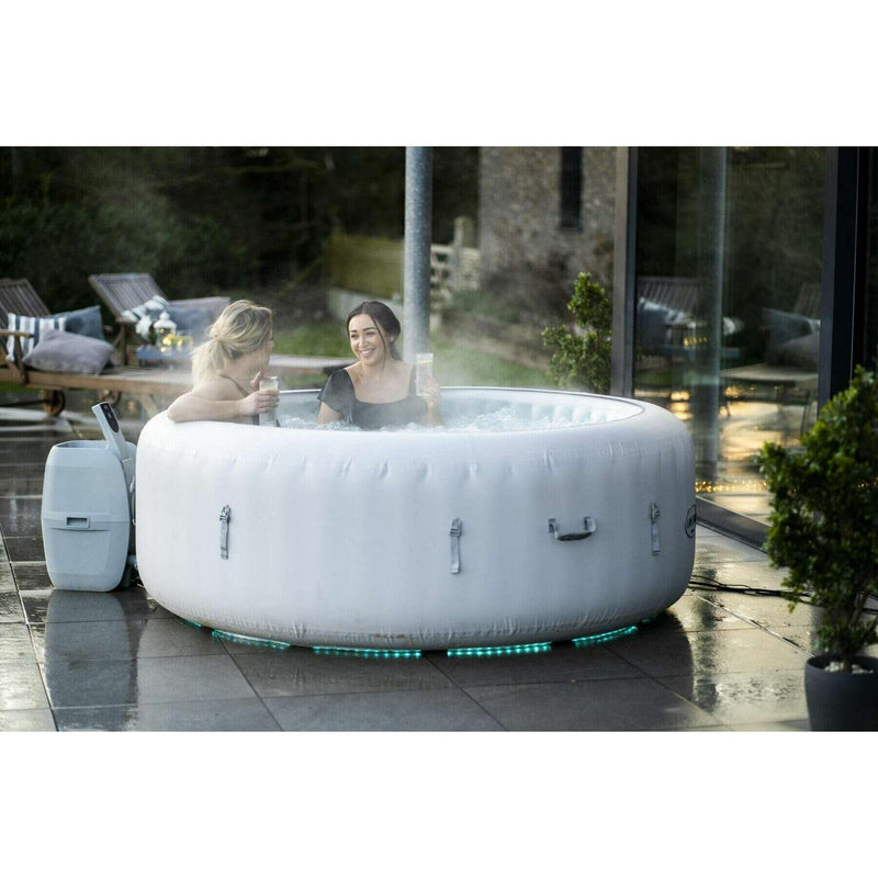 Lay-Z-Spa Paris AirJet Spa with LED 196x66cm, 4-6 persons Spa Bubble Pools Lay-Z-Spa Paris AirJet Spa with LED 196x66cm, 4-6 persons Lay-Z-Spa Paris AirJet Spa with LED 196x66cm, 4-6 persons Bestway