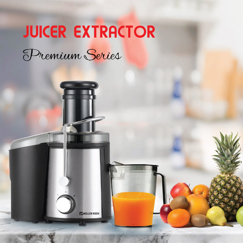 Juice Extractor INOX – 1000W Juicers Juice Extractor INOX – 1000W Juice Extractor INOX – 1000W Muller Koch