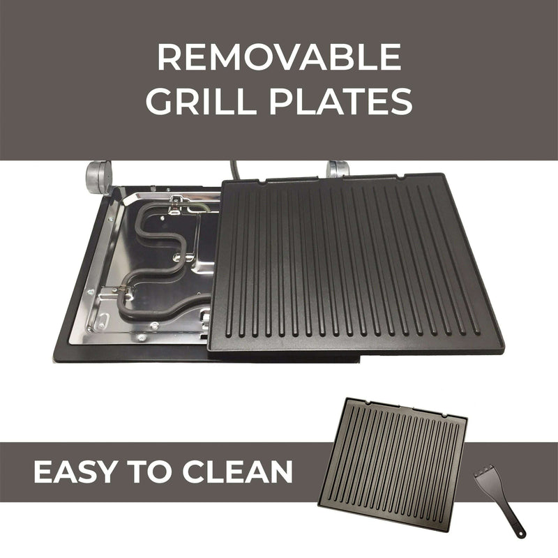 Contact Grill INOX – 2000W contact grill Contact Grill INOX – 2000W Contact Grill INOX – 2000W Muller Koch