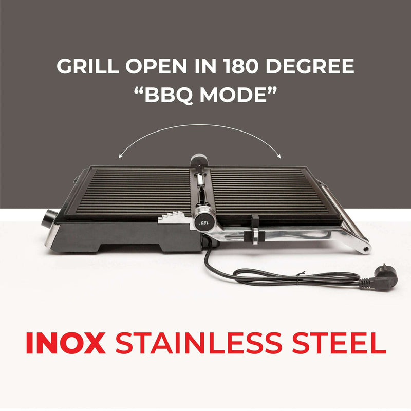 Contact Grill INOX – 2000W contact grill Contact Grill INOX – 2000W Contact Grill INOX – 2000W Muller Koch