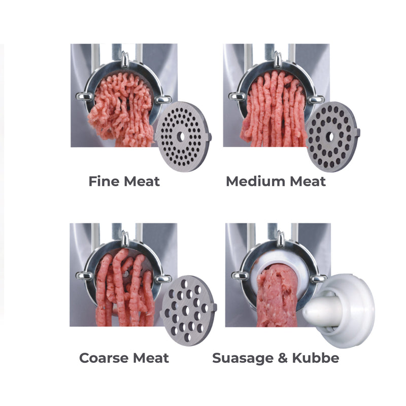 Stainless Steel Meat Grinder – 1200W meat mincers Stainless Steel Meat Grinder – 1200W Stainless Steel Meat Grinder – 1200W Muller Koch