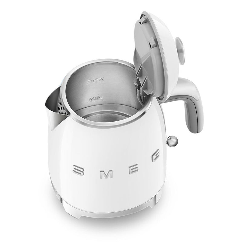 50's Style Aesthetic - Mini Kettle White 0.8L Electric Kettles 50's Style Aesthetic - Mini Kettle White 0.8L 50's Style Aesthetic - Mini Kettle White 0.8L Smeg