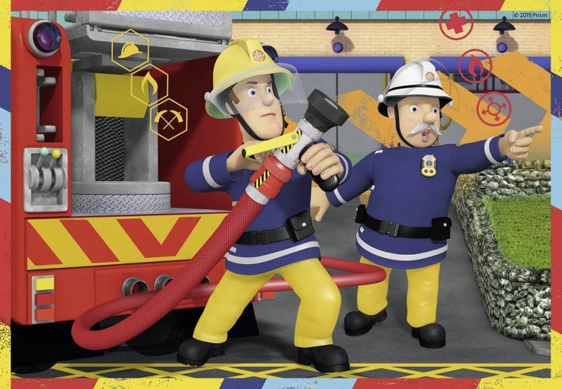 2x 12 Pieces Puzzle, Fireman SAM in action  2x 12 Pieces Puzzle, Fireman SAM in action 2x 12 Pieces Puzzle, Fireman SAM in action The German Outlet