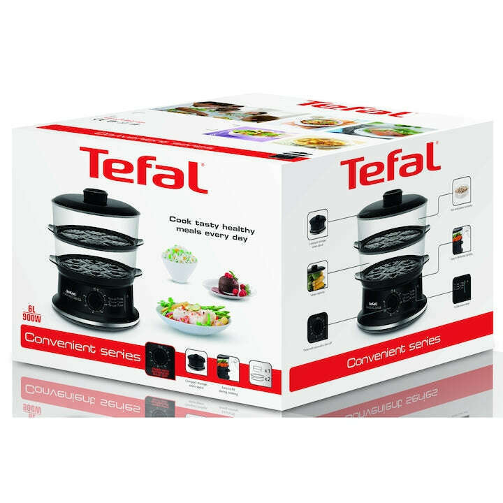 6L Steam cooker, Convenient Series Food Steamers 6L Steam cooker, Convenient Series 6L Steam cooker, Convenient Series Tefal