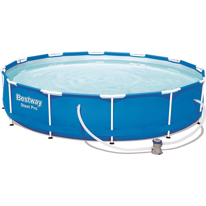 Pro Round Swimming Pool 366 x 76 cm, Filter Pump Included home pool Pro Round Swimming Pool 366 x 76 cm, Filter Pump Included Pro Round Swimming Pool 366 x 76 cm, Filter Pump Included Bestway