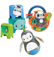 Infant Play Kit 6-9M Skill Builders Toys Infant Play Kit 6-9M Skill Builders Infant Play Kit 6-9M Skill Builders Fisher Price