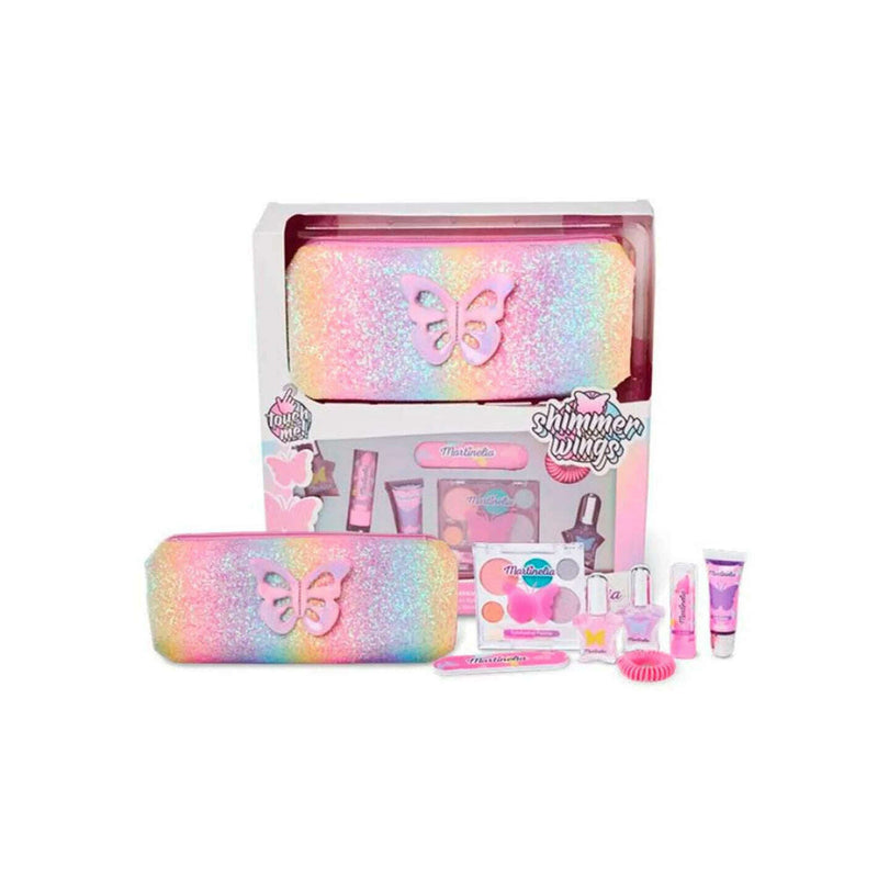 Shimmer Wings Pencil Case + Beauty Set kids cosmetics Shimmer Wings Pencil Case + Beauty Set Shimmer Wings Pencil Case + Beauty Set Martinelia