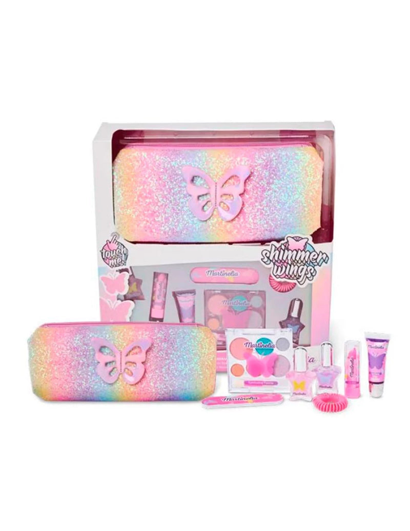 Shimmer Wings Pencil Case + Beauty Set kids cosmetics Shimmer Wings Pencil Case + Beauty Set Shimmer Wings Pencil Case + Beauty Set Martinelia