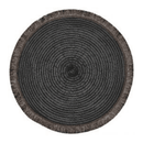 The German Outlet, Tognana, Table Cloth Lurex Nero 38cm