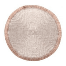 The German Outlet, Tognana, Table Cloth Lurex Oro Rosa 38cm