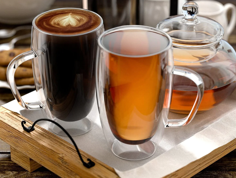 Double Wall Glass Mug 450 ml - 15 cm Outlet Double Wall Glass Mug 450 ml - 15 cm Double Wall Glass Mug 450 ml - 15 cm Generic
