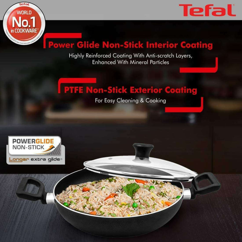 G6 Delicia Kadhai 28cm + Glass Lid Cooking Pot G6 Delicia Kadhai 28cm + Glass Lid G6 Delicia Kadhai 28cm + Glass Lid Tefal