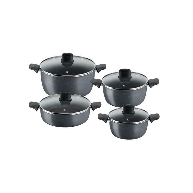 G6 Hard Stone - 8pcs Set Cookware Sets G6 Hard Stone - 8pcs Set G6 Hard Stone - 8pcs Set Tefal