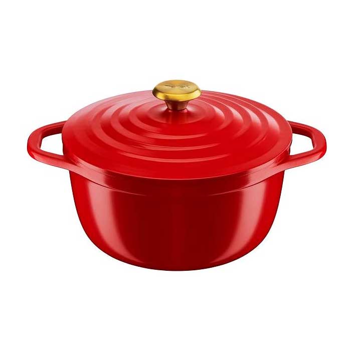 Air Cast Aluminium Stewpot 24cm + Lid cookware Air Cast Aluminium Stewpot 24cm + Lid Air Cast Aluminium Stewpot 24cm + Lid Tefal