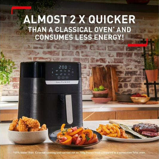 Easy Fry Precision 2 in 1 Digital Air Fryer & Gril Air fryer Easy Fry Precision 2 in 1 Digital Air Fryer & Gril Easy Fry Precision 2 in 1 Digital Air Fryer & Gril Tefal