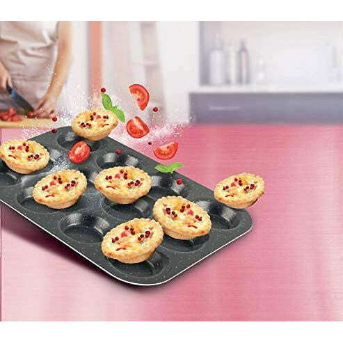 Perfect Bake 12 Holes Tray 30x23 Bakeware Perfect Bake 12 Holes Tray 30x23 Perfect Bake 12 Holes Tray 30x23 Tefal