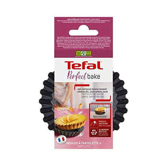 Perfect Bake - Set 4 Small Tart Bakeware Perfect Bake - Set 4 Small Tart Perfect Bake - Set 4 Small Tart Tefal