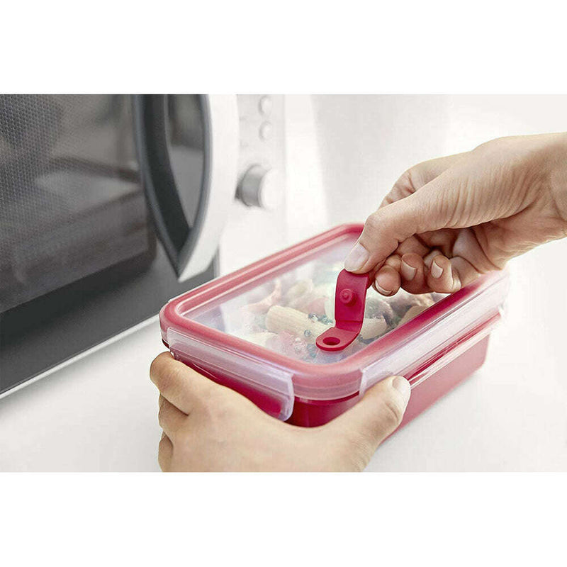 MASTERSEAL Micro Rectangular Red Food containers MASTERSEAL Micro Rectangular Red MASTERSEAL Micro Rectangular Red Tefal