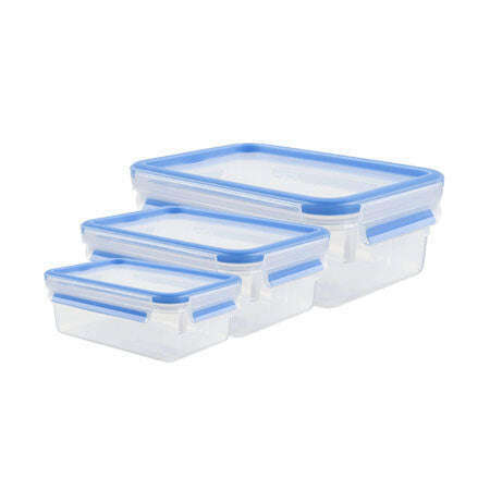 MASTERSEAL 3Pcs (2.30L +1L +0.55L) Food containers MASTERSEAL 3Pcs (2.30L +1L +0.55L) MASTERSEAL 3Pcs (2.30L +1L +0.55L) Tefal